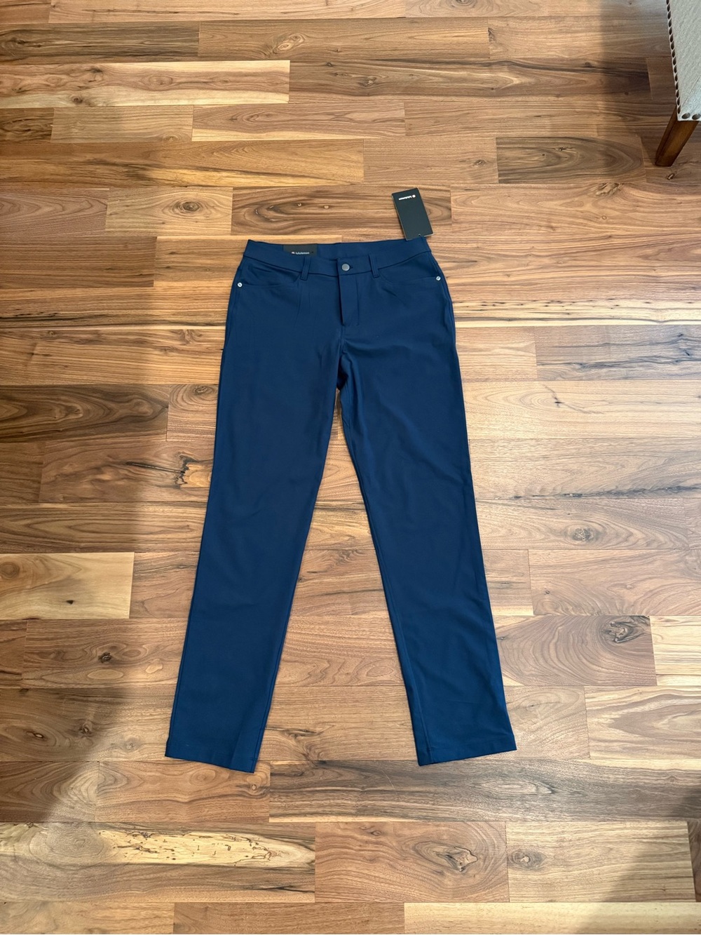 Lulu Lemon Navy Straight-Leg pants